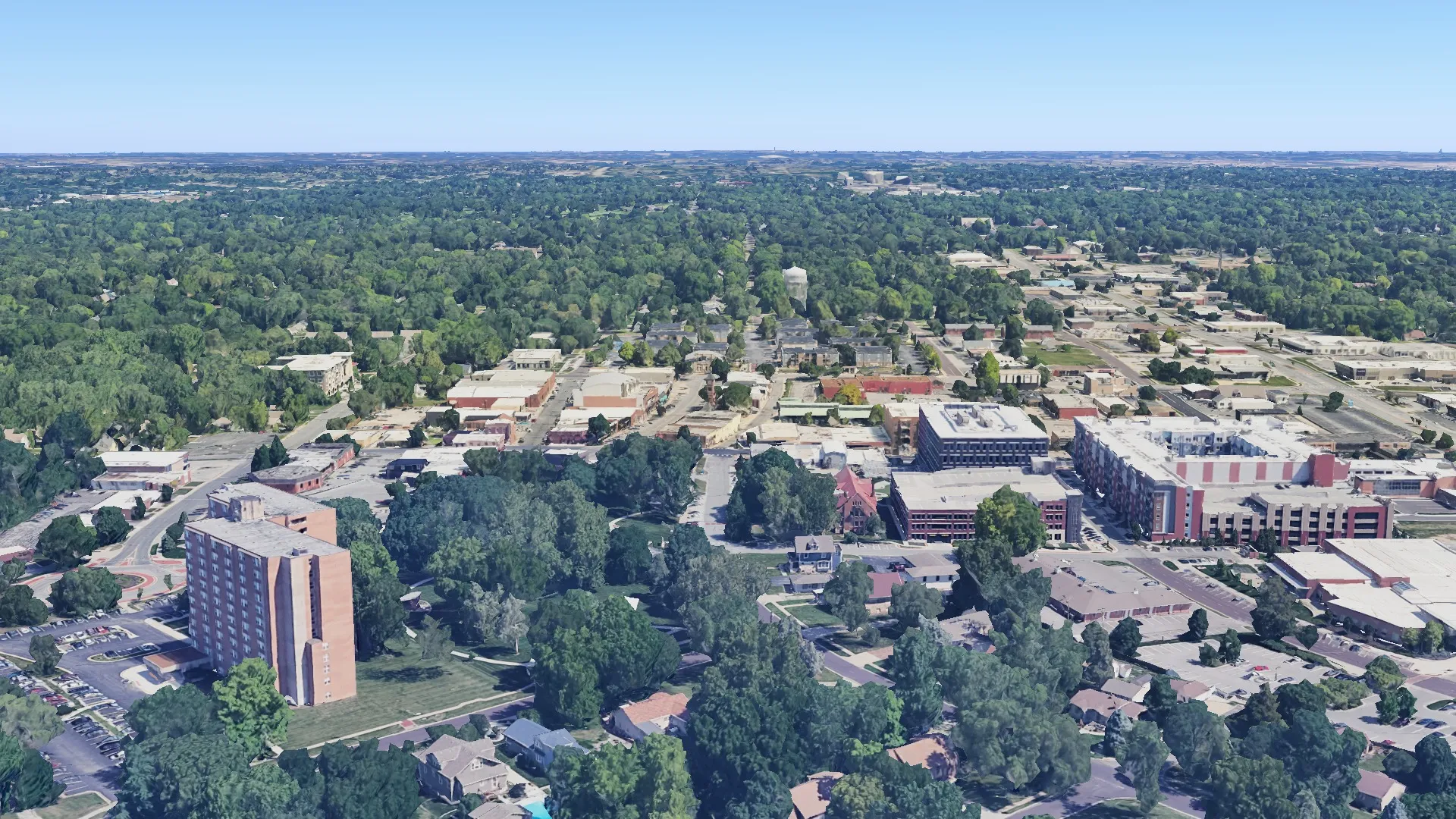 Downtown Overland Park (Clock Tower Plaza), Overland Park, Kansas