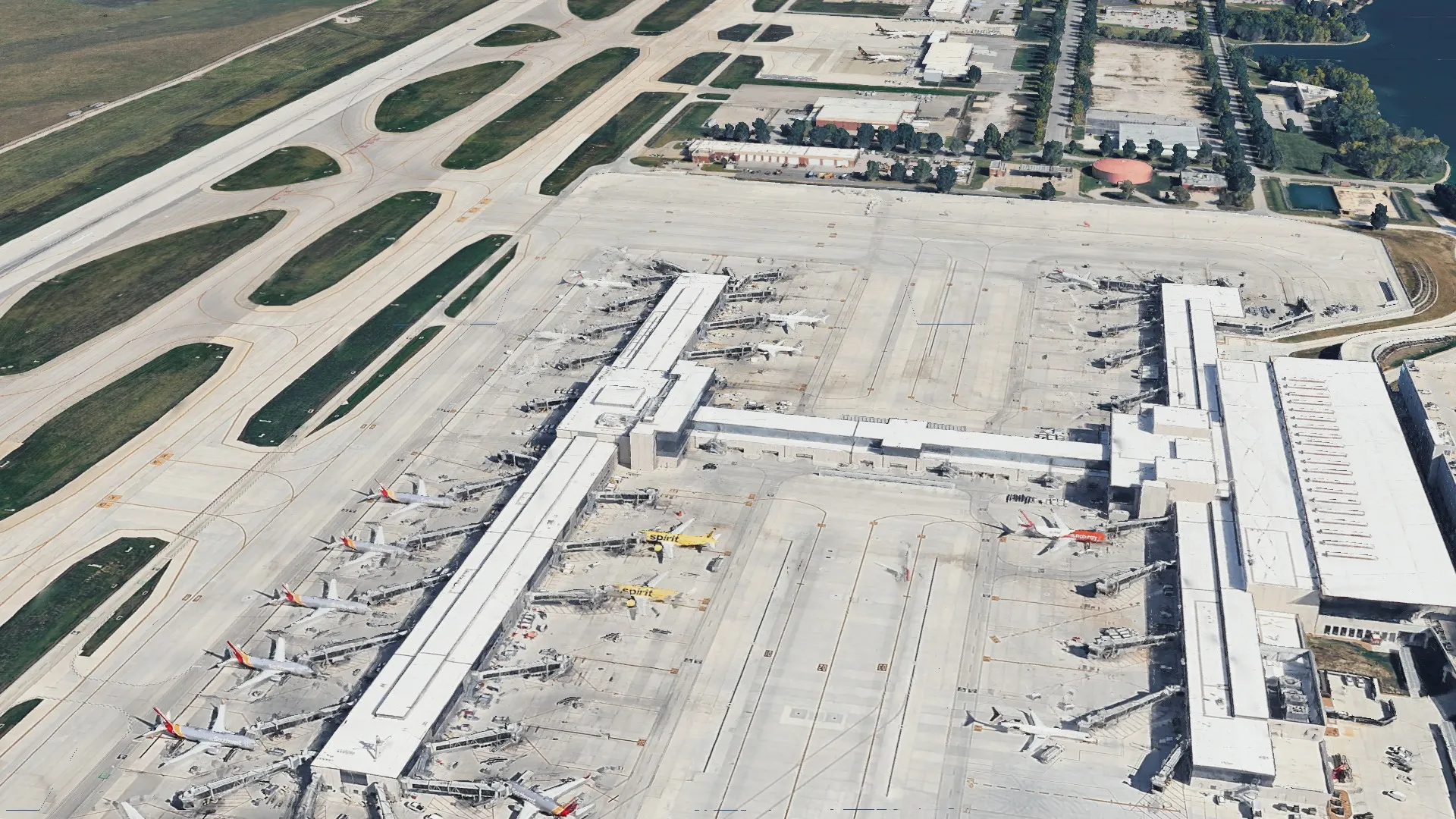 Kansas City International Airport (MCI), Overland Park, Kansas