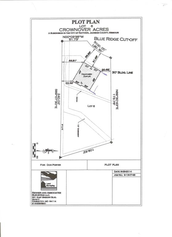 Lot 6 Crownover Acres N/A, Raytown, MO