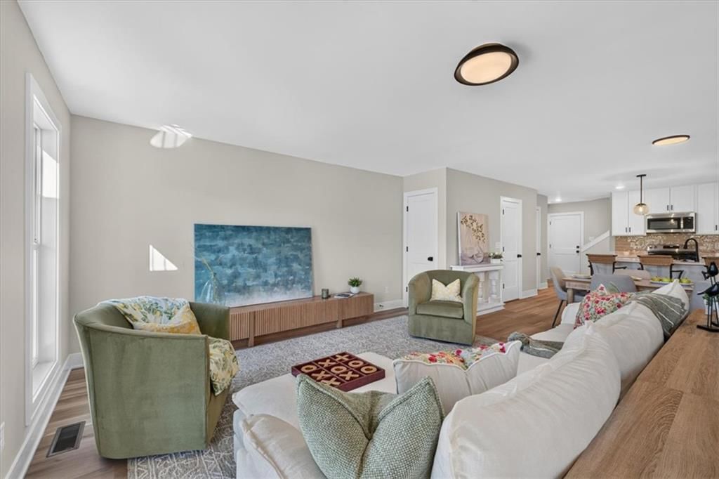 Open floor plan at 23706 E 11th Street S, Blue Springs, MO 64056