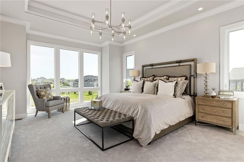 Bedroom sitting area at 13701 Guilford Road, Leawood, KS 66224