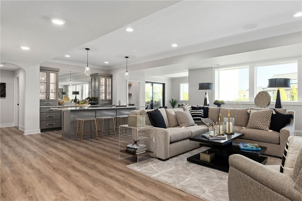 Hardwood floors at 13701 Guilford Road, Leawood, KS 66224