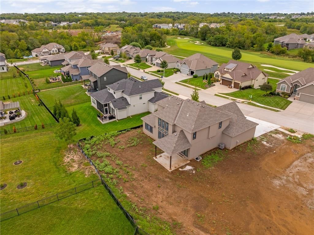 Fenced yard at 1000 Rannoch Drive, Raymore, MO 64083