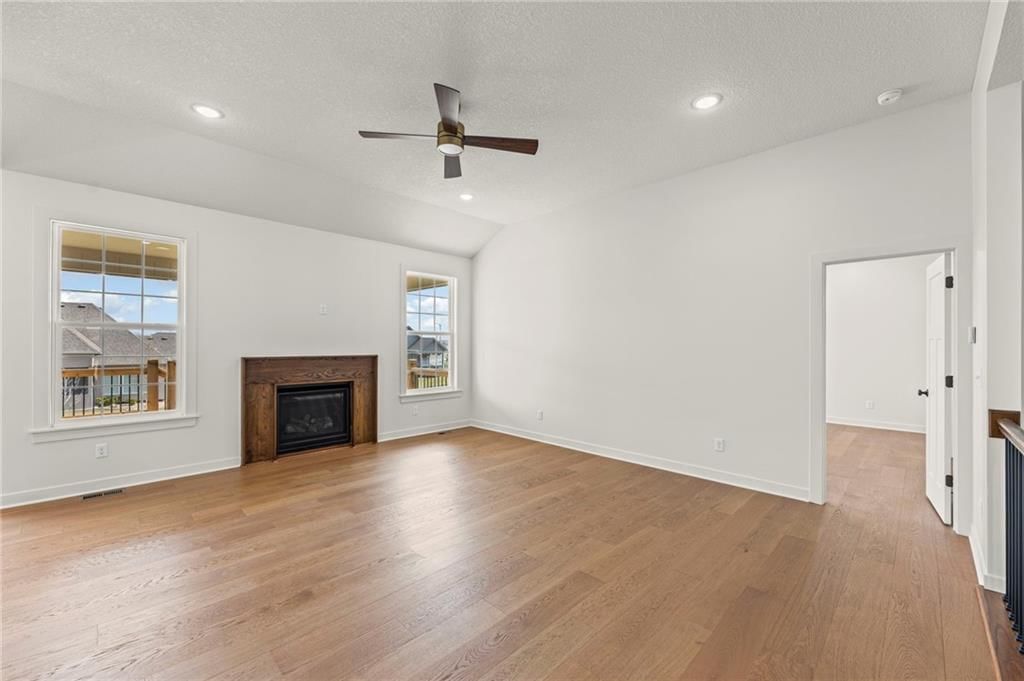 Fireplace at 4467 Tee Box Drive, Basehor, KS 66007