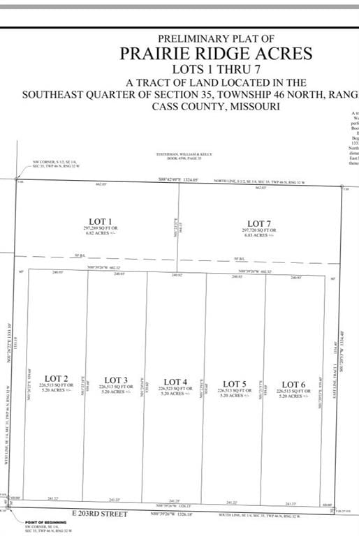 Lot 2 E 203rd Street, Peculiar, MO