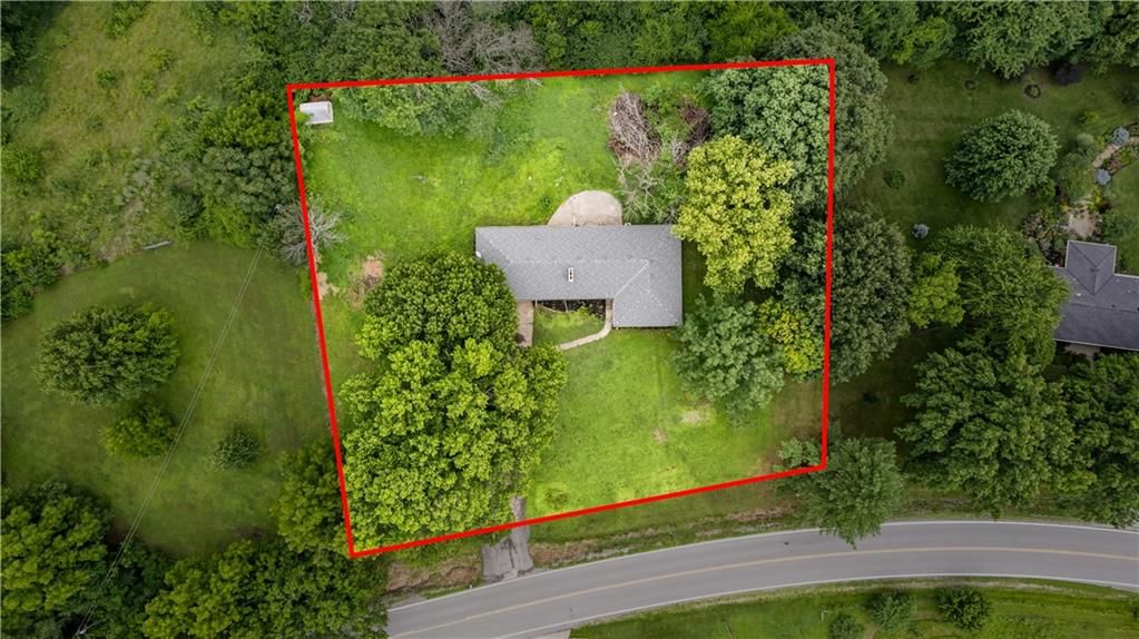 Mature trees at 17029 Springdale Road, Leavenworth, KS 66048