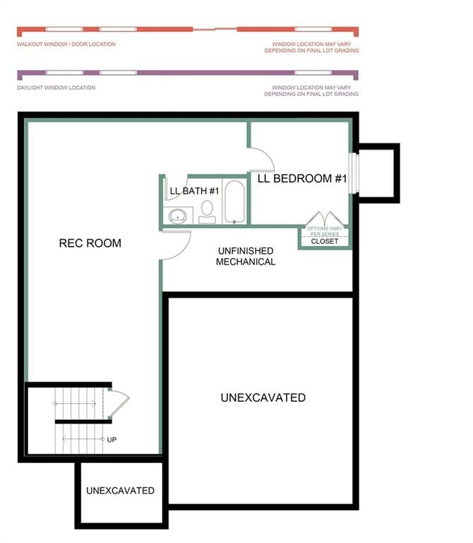 Finished basement at 1010 Balboa Trail, Raymore, MO 64083