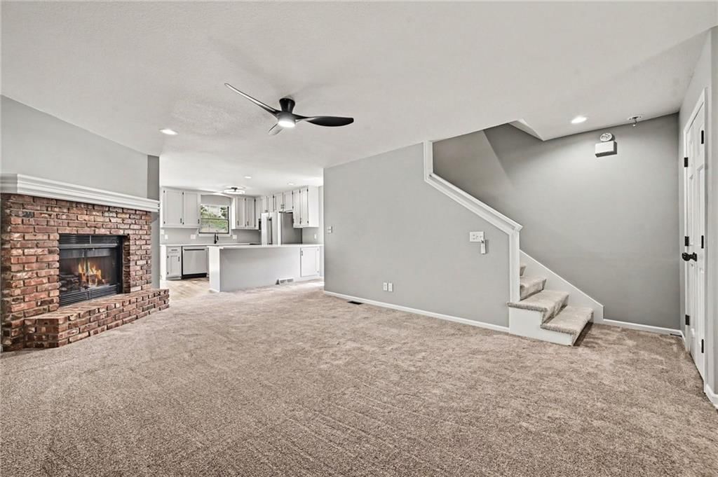 Staircase at 7033 N Fisk Court, Kansas City, MO 64151