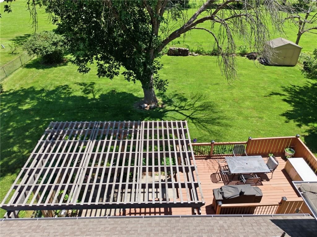 Covered patio, deck and pergola at 503 S Park Drive, Raymore, MO 64083