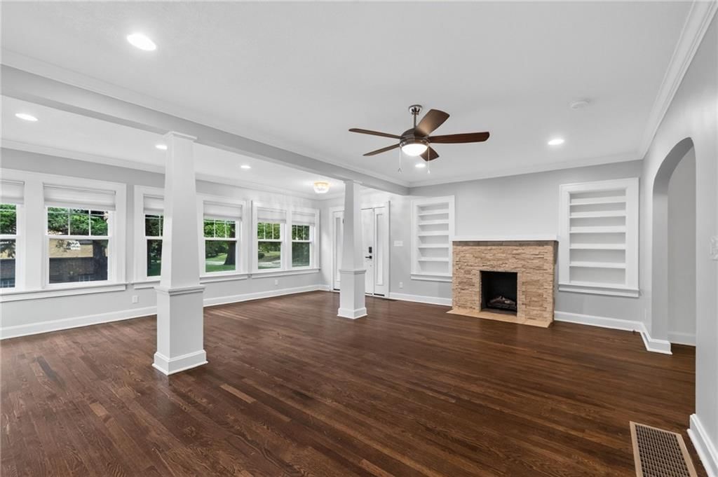 Fireplace at 7303 Madison Avenue, Kansas City, MO 64114