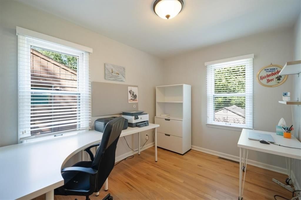 Shiplap / paneling, wainscoting or board and batten and renovated bathrooms at 9119 Washington Street, Kansas City, MO 64114