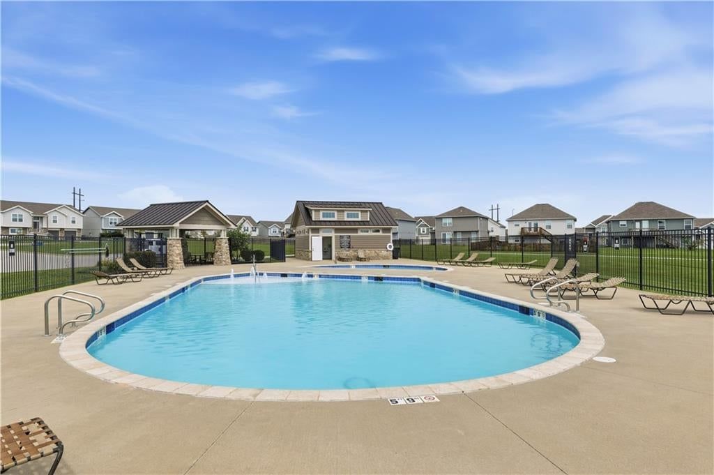 Fenced yard at 1708 Maci Street, Belton, MO 64012