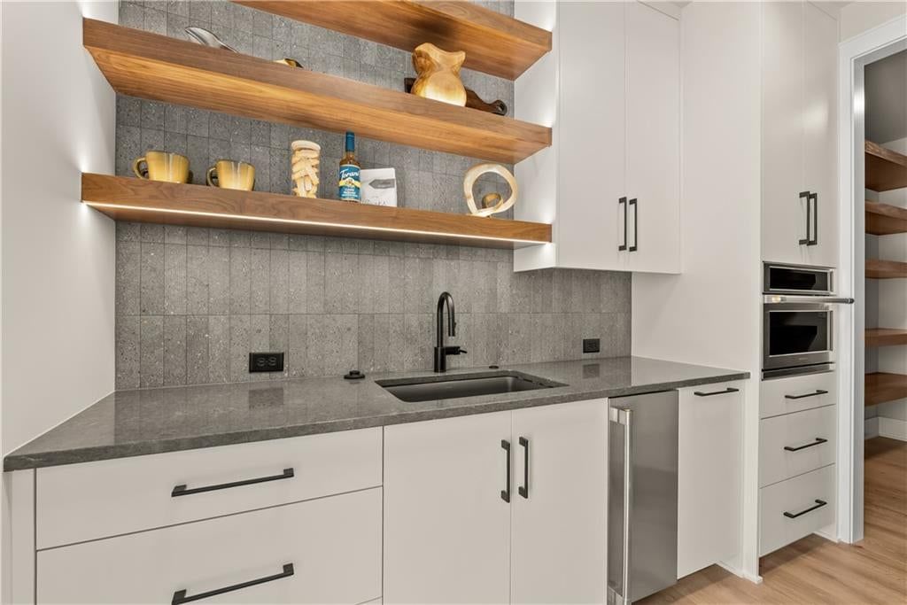 Walk-in pantry at 17375 Galloway Drive, Stilwell, KS 66085
