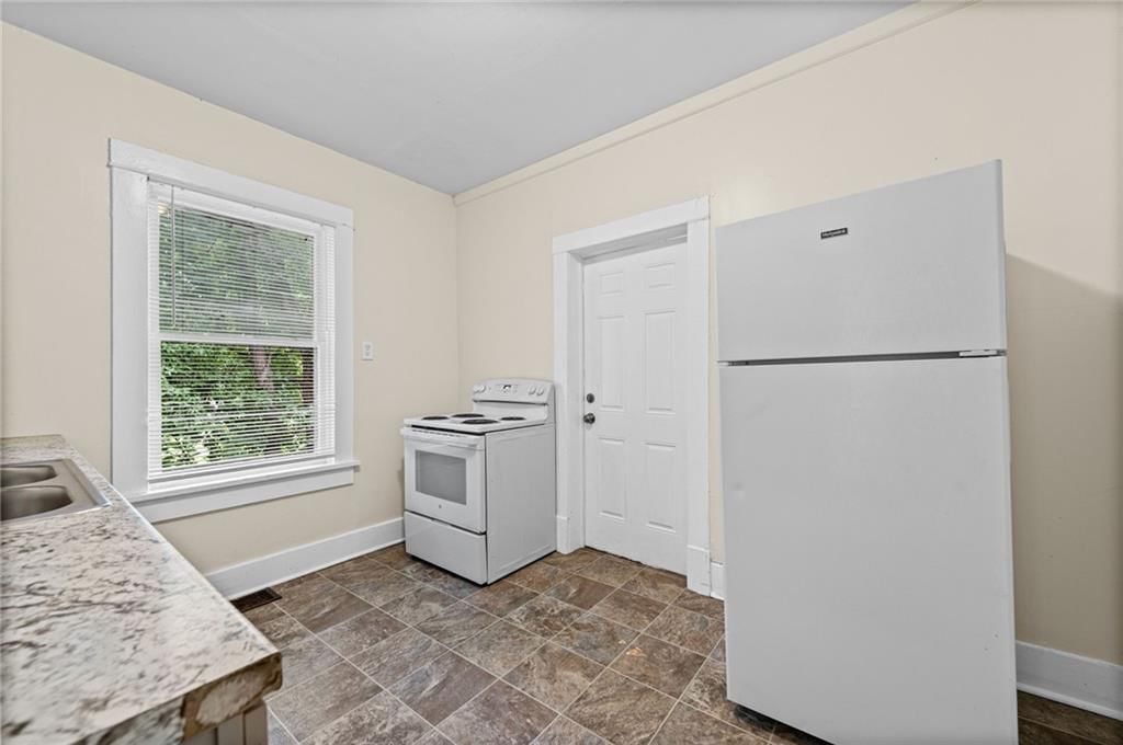 Tile floors at 743 Kickapoo Street, Leavenworth, KS 66048