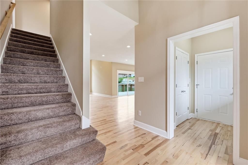 Hardwood floors at 7402 Palmer Avenue, Kansas City, MO 64133