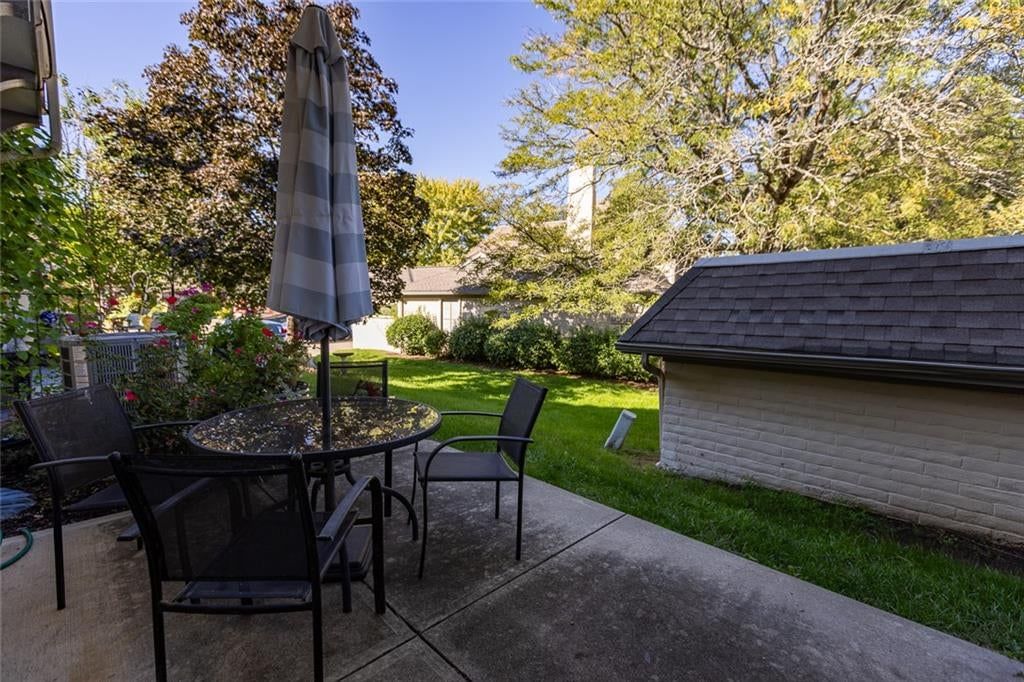Fenced yard at 10804 Glenwood Street, Overland Park, KS 66211