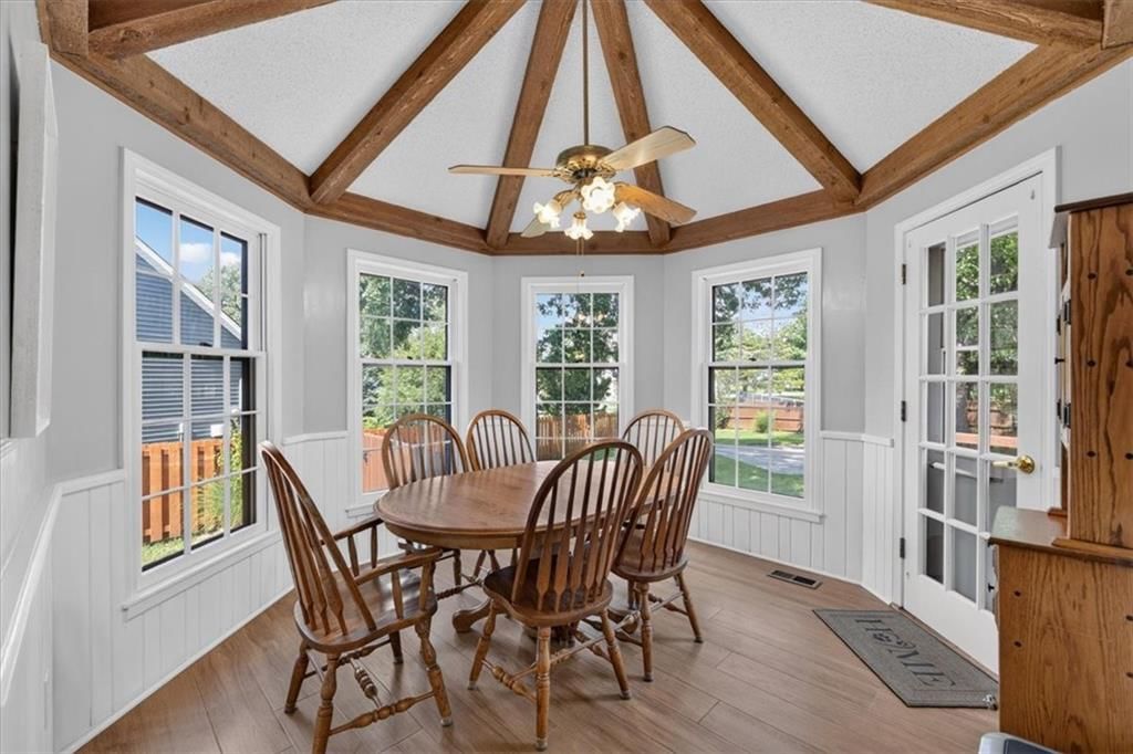 Wainscoting or board and batten and shiplap / paneling at 15738 W 148th Terrace, Olathe, KS 66062