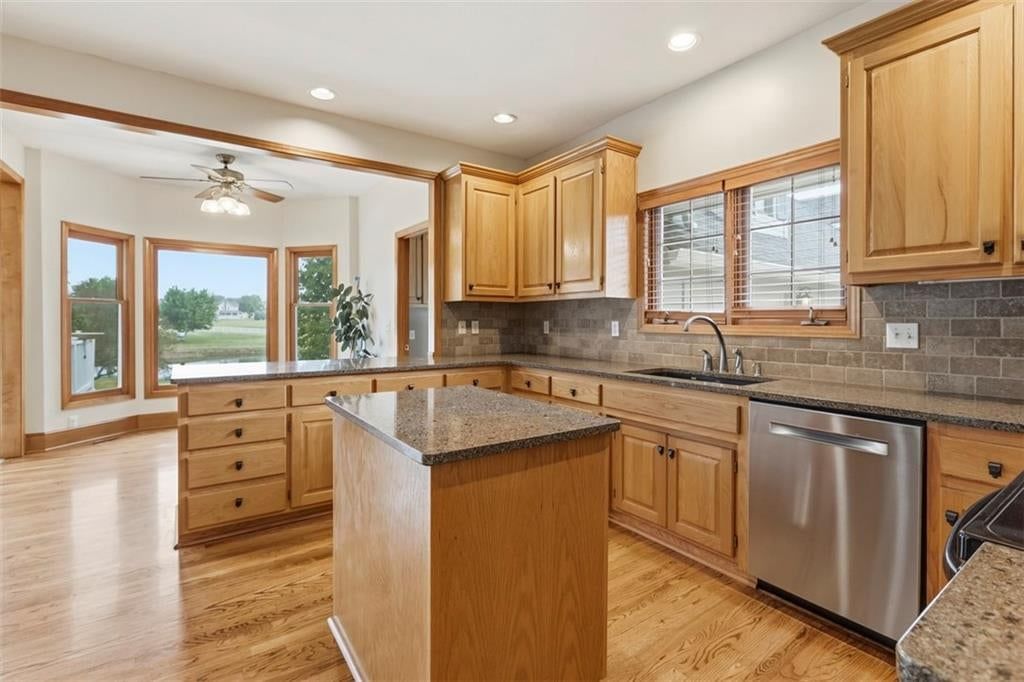 Statement lighting and wainscoting or board and batten at 3930 W 223 Street, Bucyrus, KS 66013