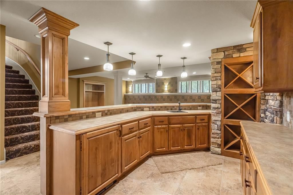 Finished basement at 5303 W 124th Court, Overland Park, KS 66209