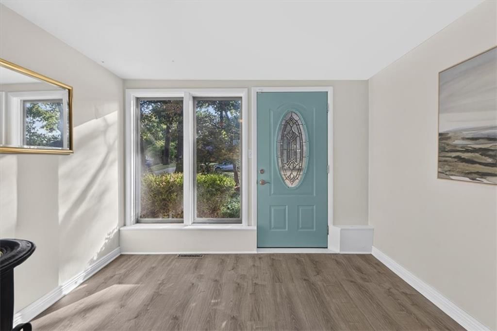 Hardwood floors at 6324 Robin Hood Drive, Merriam, KS 66203