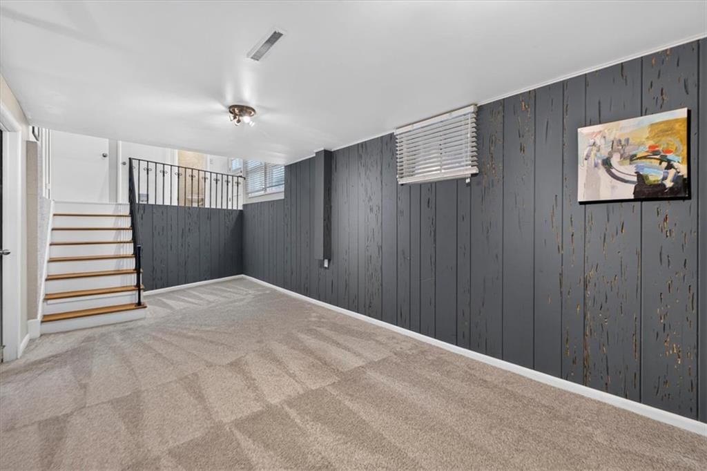 Big backyard and fenced yard at 6324 Robin Hood Drive, Merriam, KS 66203