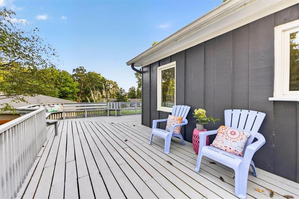 Deck and composite deck at 6324 Robin Hood Drive, Merriam, KS 66203