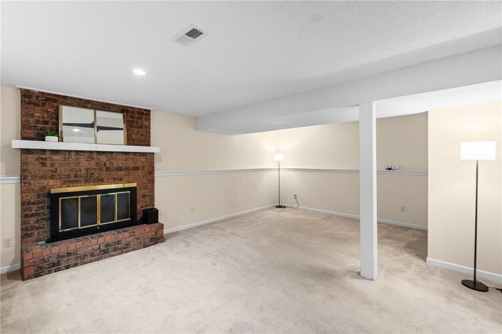 Finished basement at 10517 N McGee Street, Kansas City, MO 64155