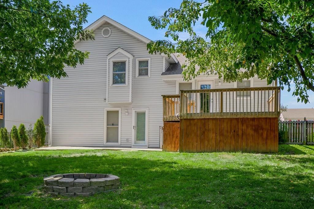 Fenced yard at 11101 N LEWIS Avenue, Kansas City, MO 64157