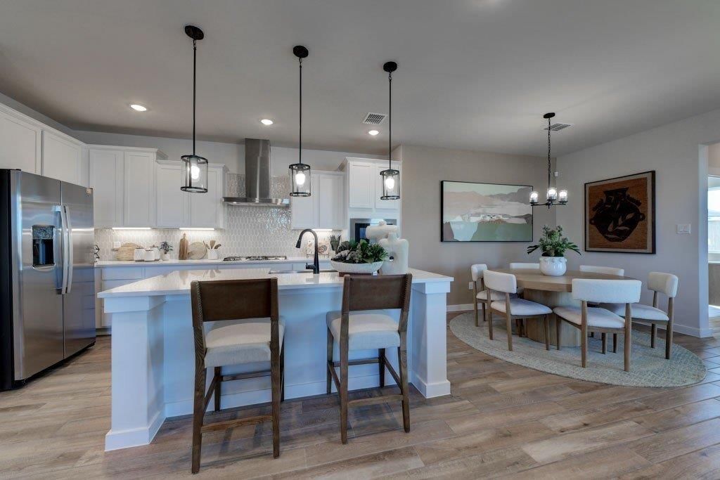 Breakfast nook at 17678 Jubilee Street, Gardner, KS 66030