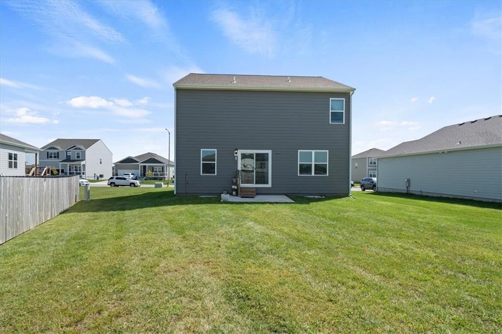 Fenced yard at 20150 Cornice Street, Spring Hill, KS 66083