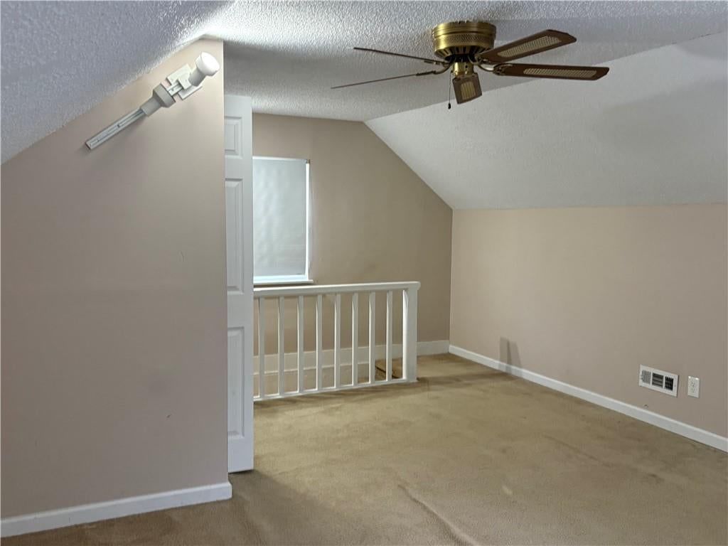 Wood stair railing at 1224 Kingman Street, Leavenworth, KS 66048