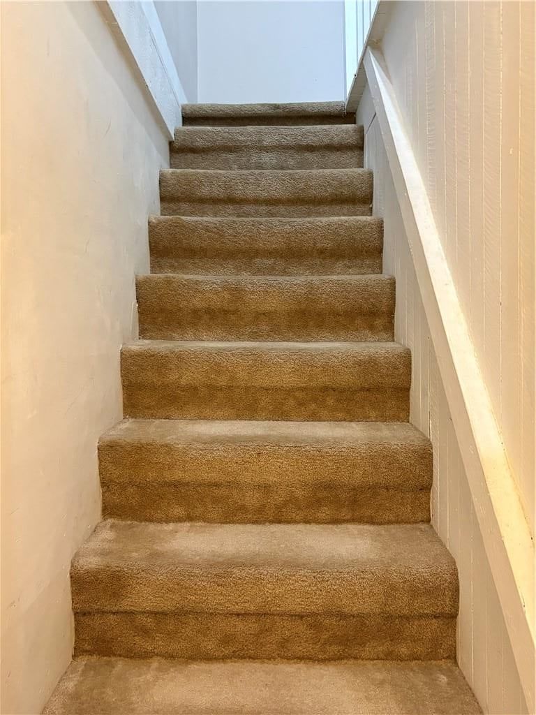 Staircase at 1224 Kingman Street, Leavenworth, KS 66048