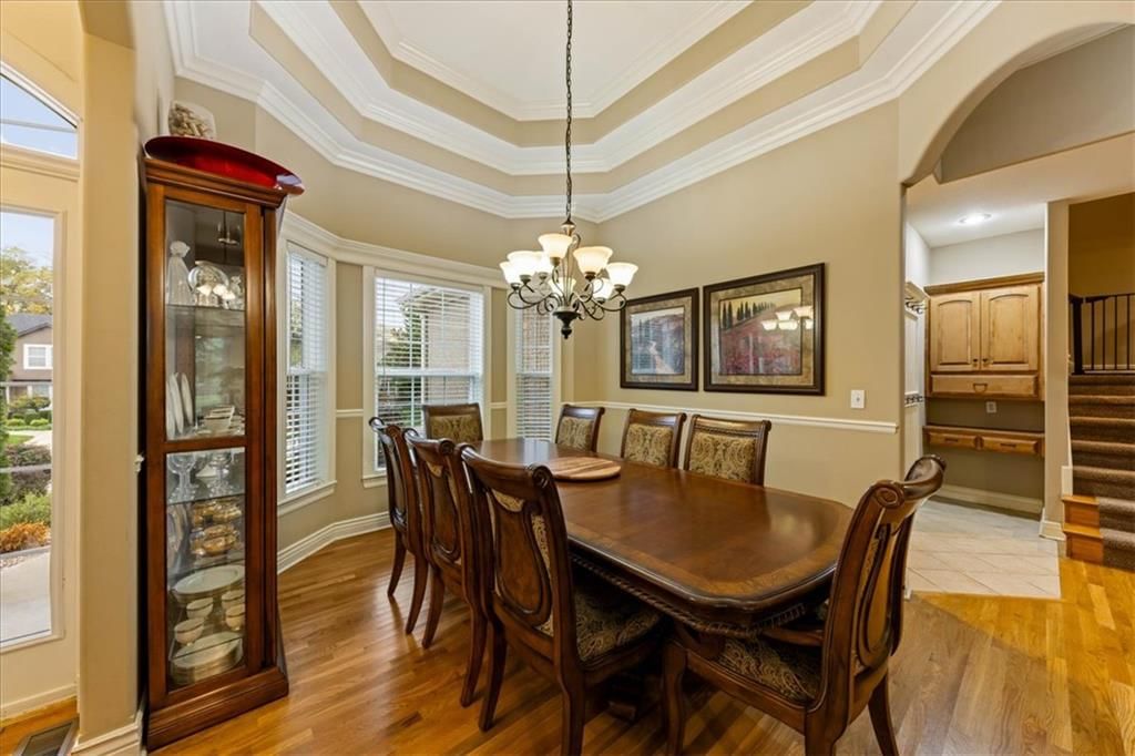 Statement lighting at 23716 W 52nd Terrace, Shawnee, KS 66226