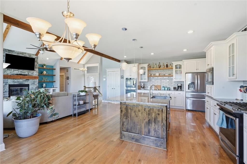Breakfast nook at 13012 E Lone Jack Lee's Summit Road, Lone Jack, MO 64086