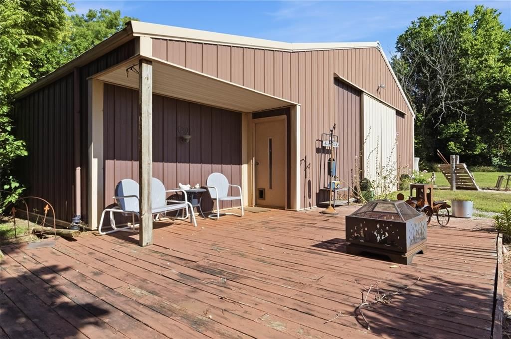 Deck, fire pit and wood deck at 30750 W 143rd Street, Gardner, KS 66030