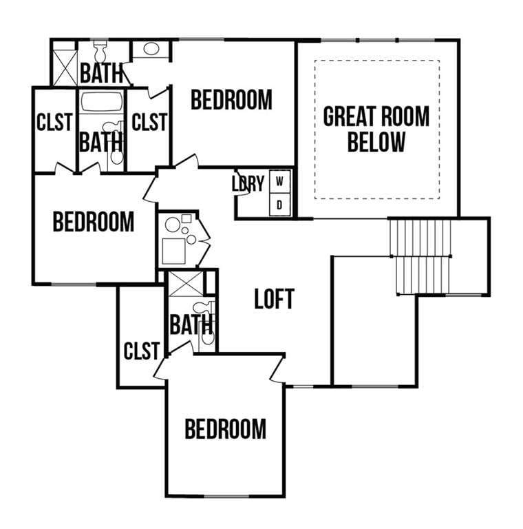 Main-floor primary bedroom, mudroom built-ins and covered patio at 10910 W 173rd Terrace, Overland Park, KS 66221