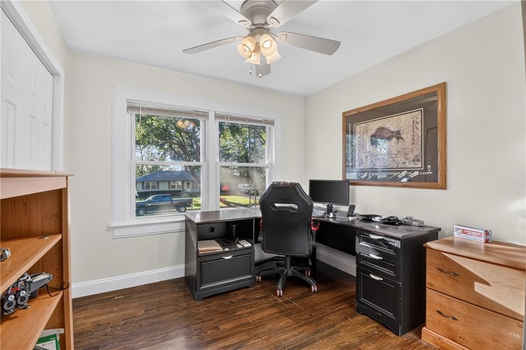 Home office at 4515 Crisp Avenue, Kansas City, MO 64133