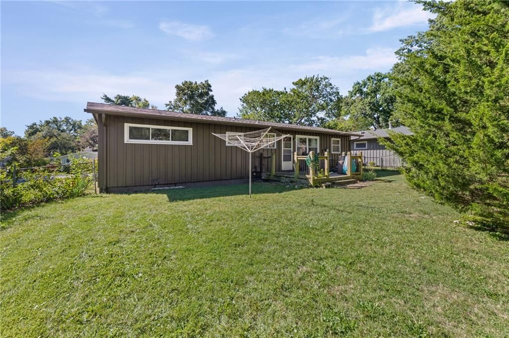 Deck and wood deck at 5718 W 75th Terrace, Prairie Village, KS 66208