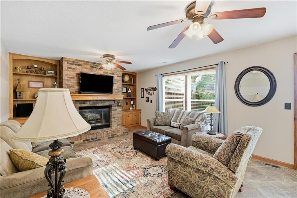 Fireplace at 14715 S Arapaho Drive, Olathe, KS 66062