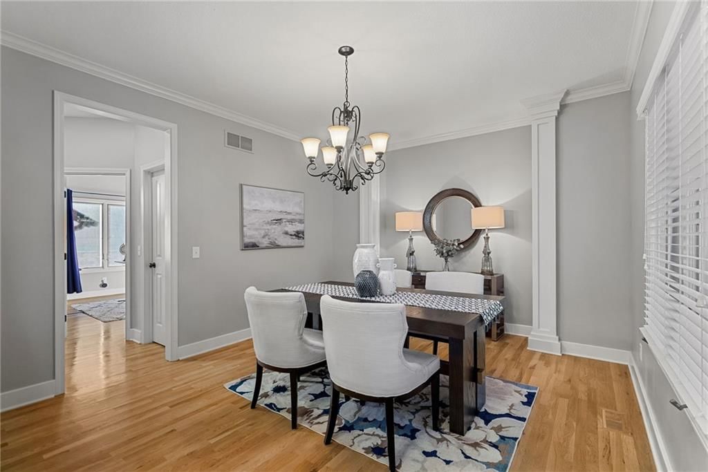 Statement lighting at 8614 Houston Street, Lenexa, KS 66227