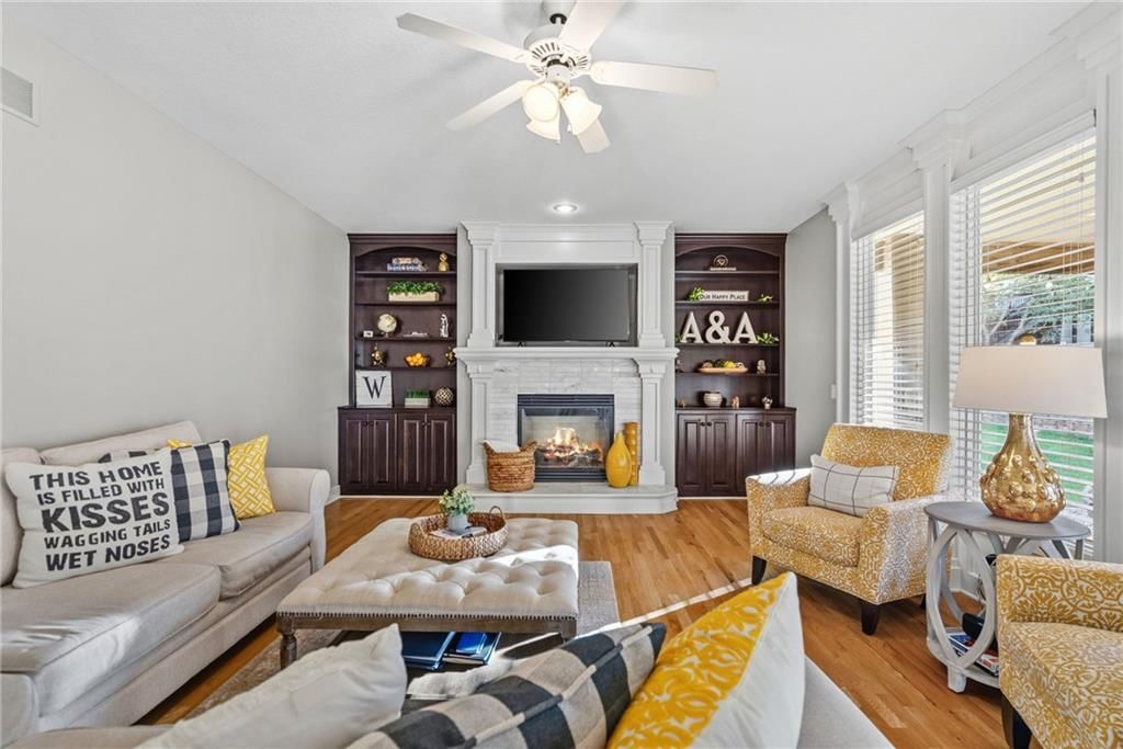 Fireplace at 8614 Houston Street, Lenexa, KS 66227