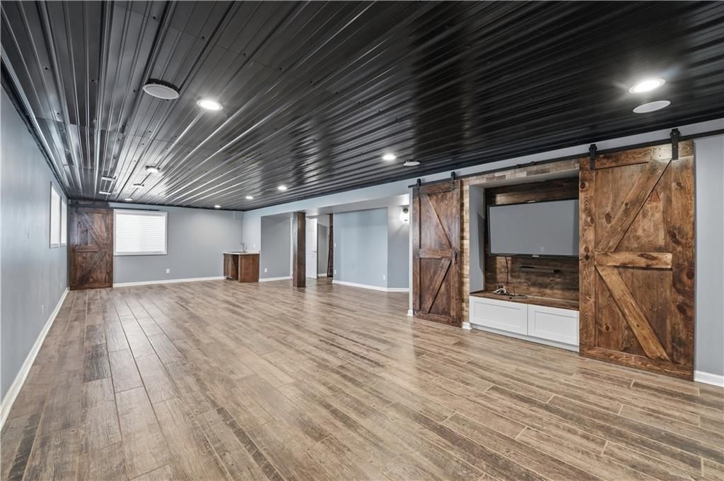 Finished basement at 1200 SW Sapperton Road, Lee's Summit, MO 64083