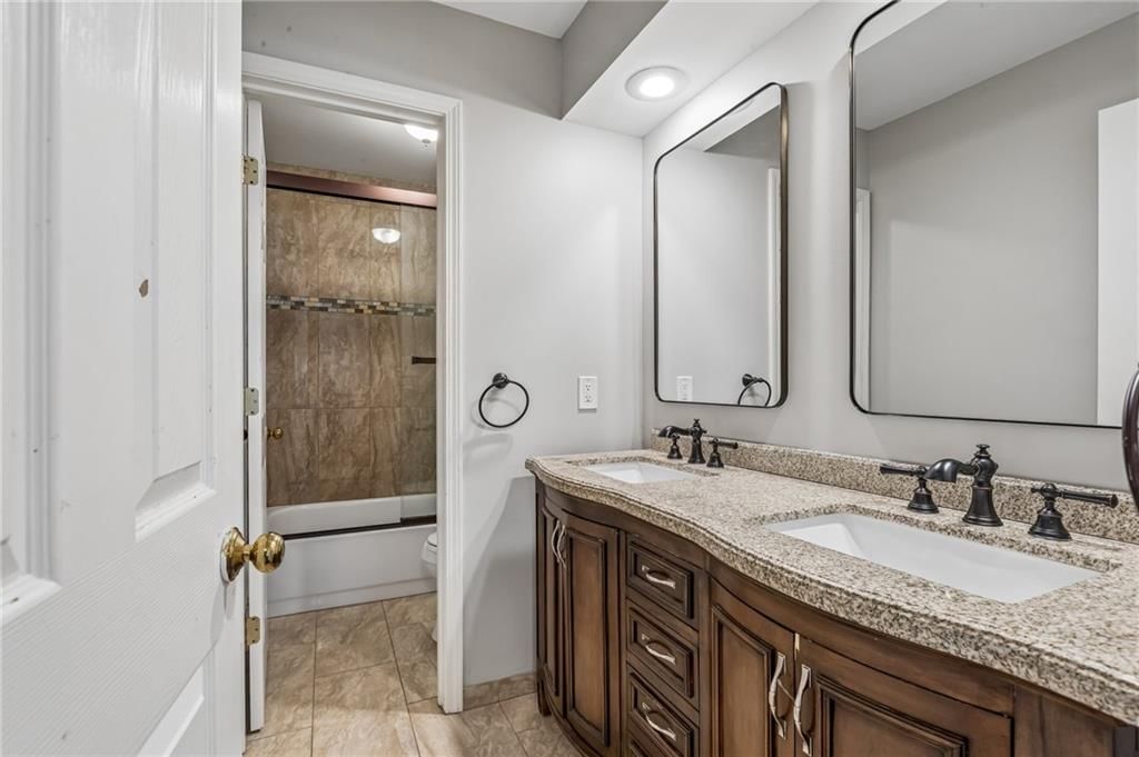 Tiled shower at 8925 W 132nd Terrace, Overland Park, KS 66213