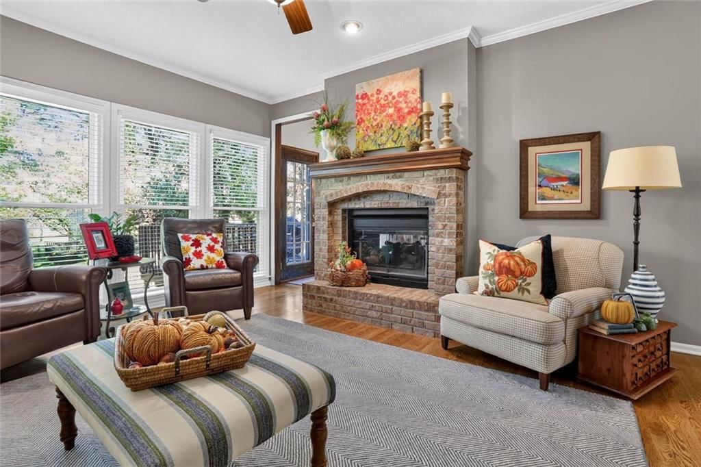 Fireplace at 7808 NW 76th Place, Kansas City, MO 64152