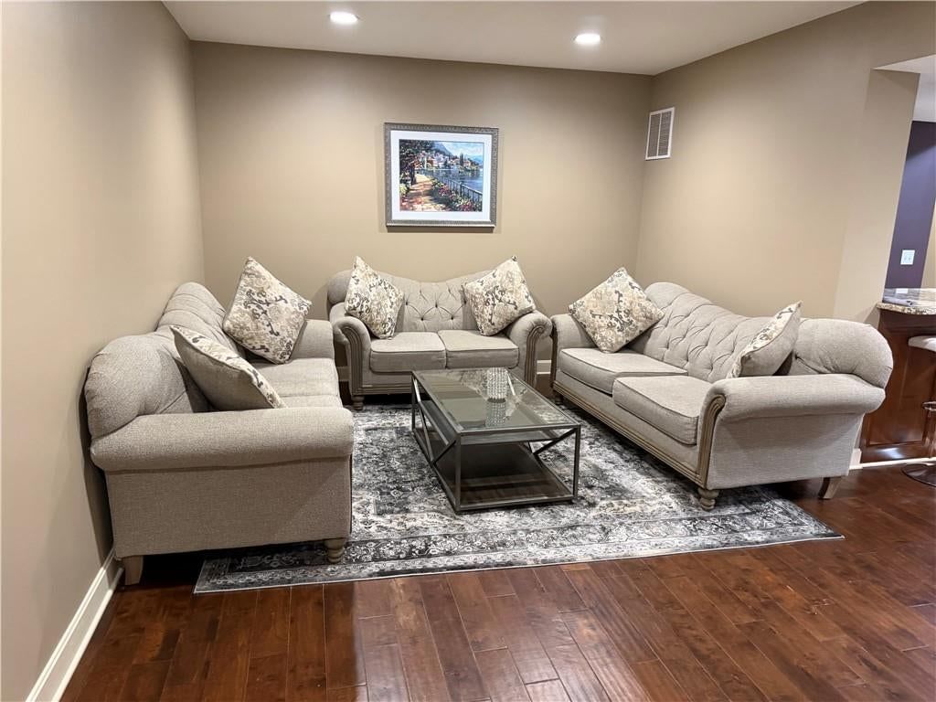Finished basement at 5904 Albervan Street, Shawnee, KS 66216
