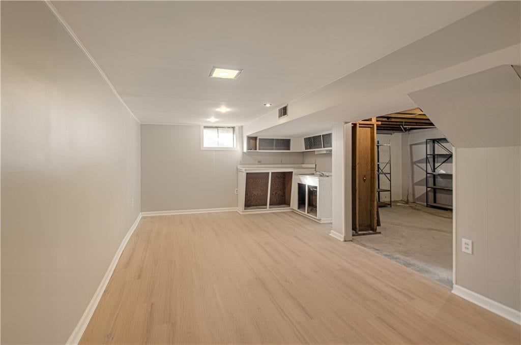 Finished basement at 5112 S Cottage Avenue, Independence, MO 64055