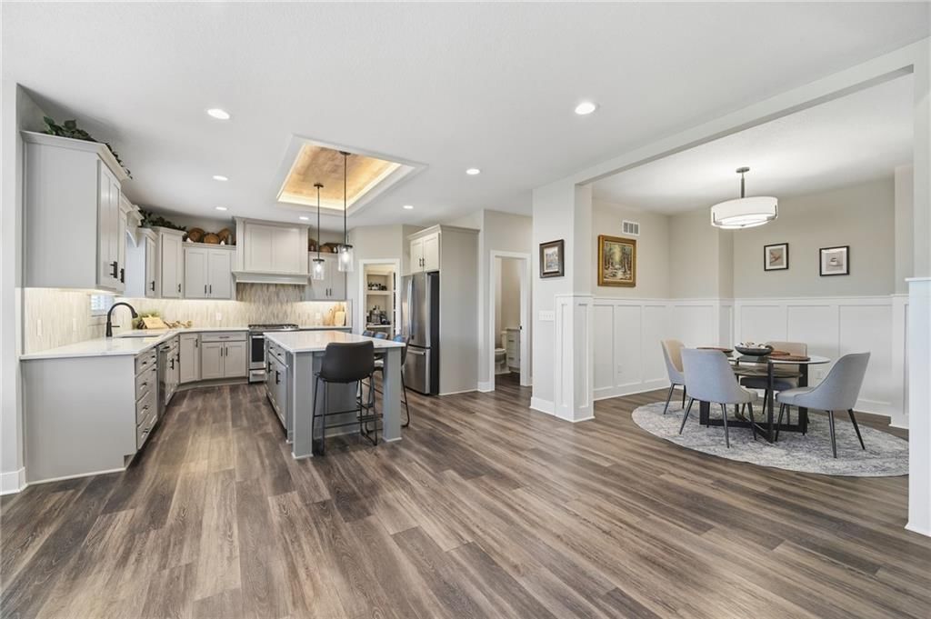 Photo 10: painted kitchen cabinets, 4372 Aspen Drive, Basehor, KS 66007