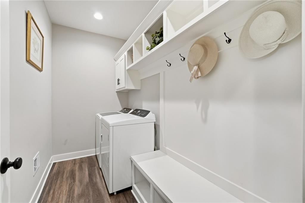 Mudroom built-ins at 4372 Aspen Drive, Basehor, KS 66007