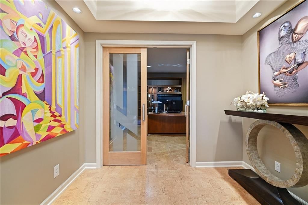 Finished basement and wet bar at 12707 Woodson Street, Overland Park, KS 66209