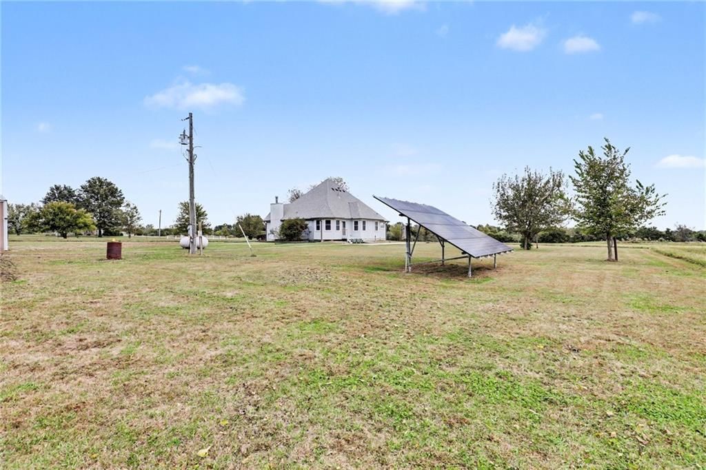 Solar panels at 26503 283rd Street, Harrisonville, MO 64701
